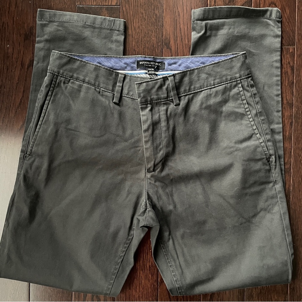 Fulton Chino pants 30x30 dark gray